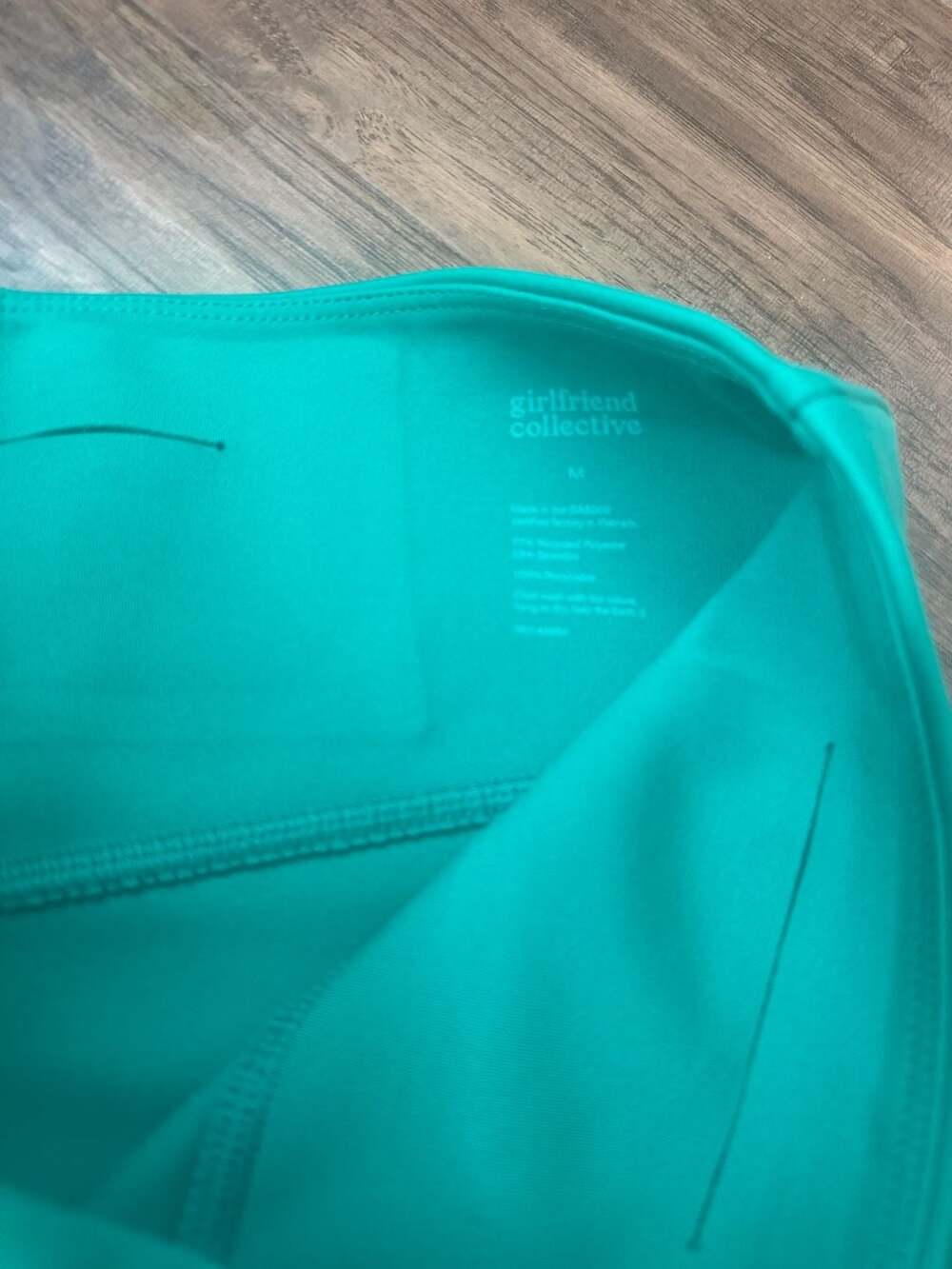 Girlfriend Collective Compressive High-Rise Legging Size M Jade Green - Picture 4 of 6